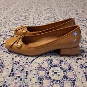 Bibi Lou Patent Ballet Pumps